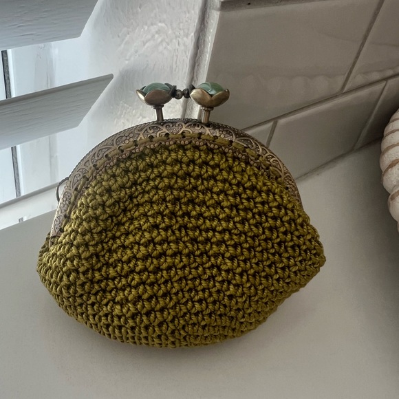 Beautiful 👛Crochet Kisslock Coin Purse - Picture 12 of 15